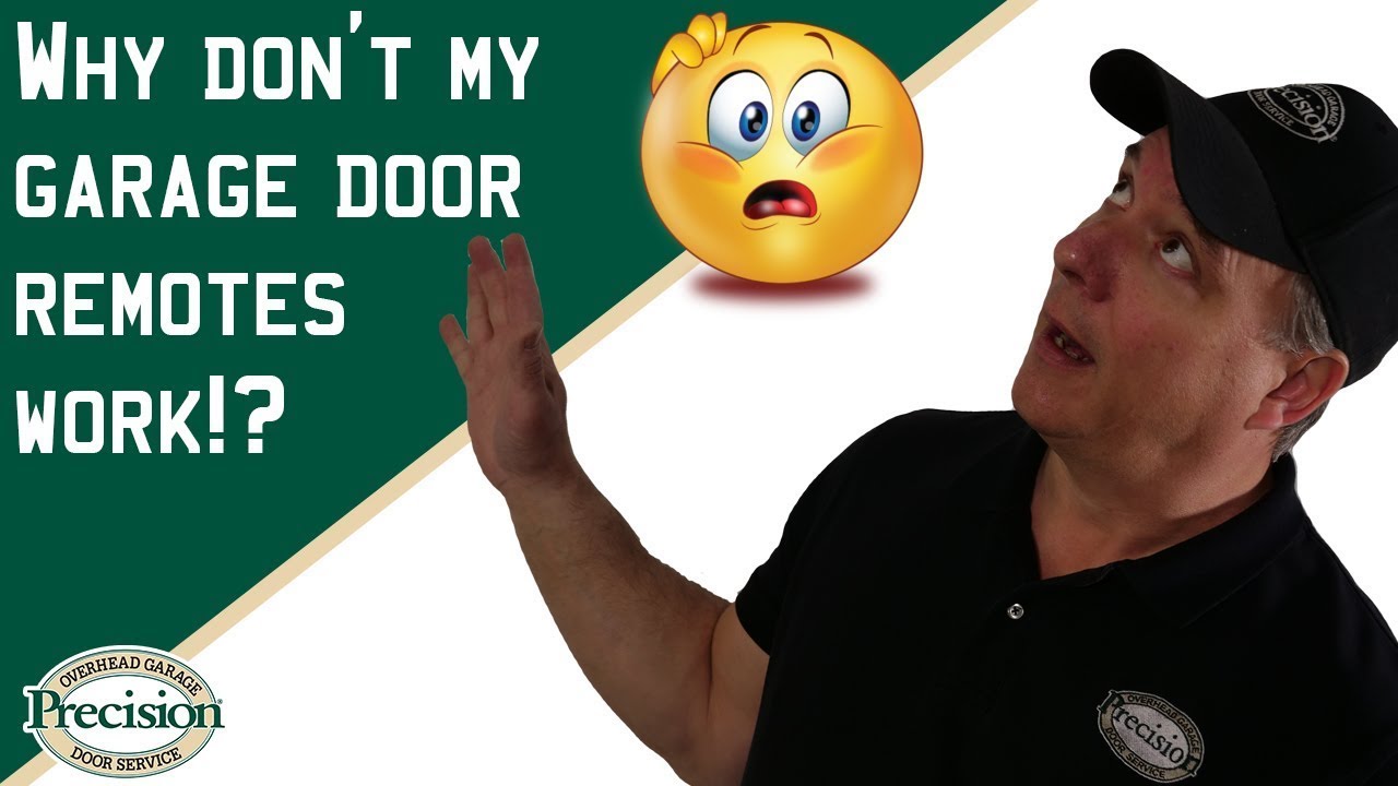 Garage Door Remotes Not Working